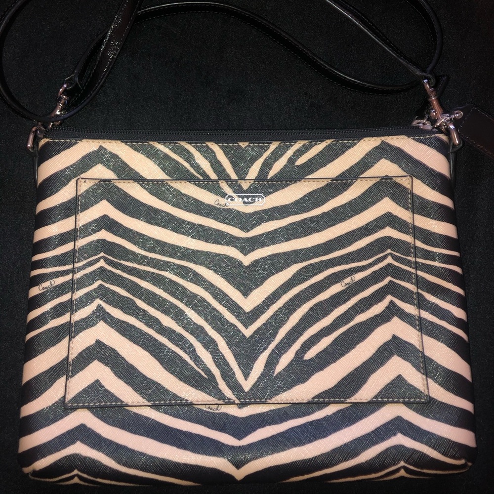 Coach designer brand statement crossbody bag